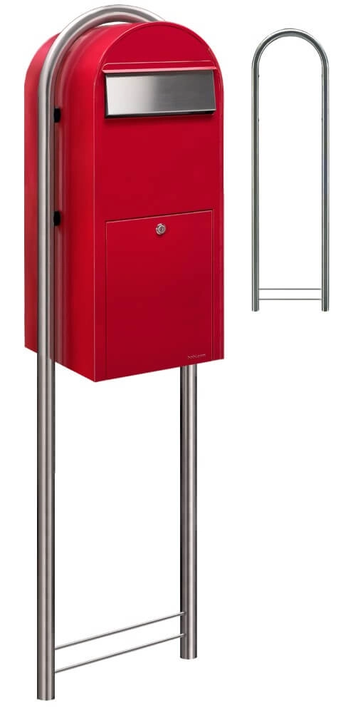 Boites aux lettres Jumbo 3001 i Rouge vif Bobi 6417237026187