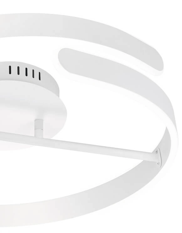 Plafonnier LED Parma blanc Trio 4017807525687