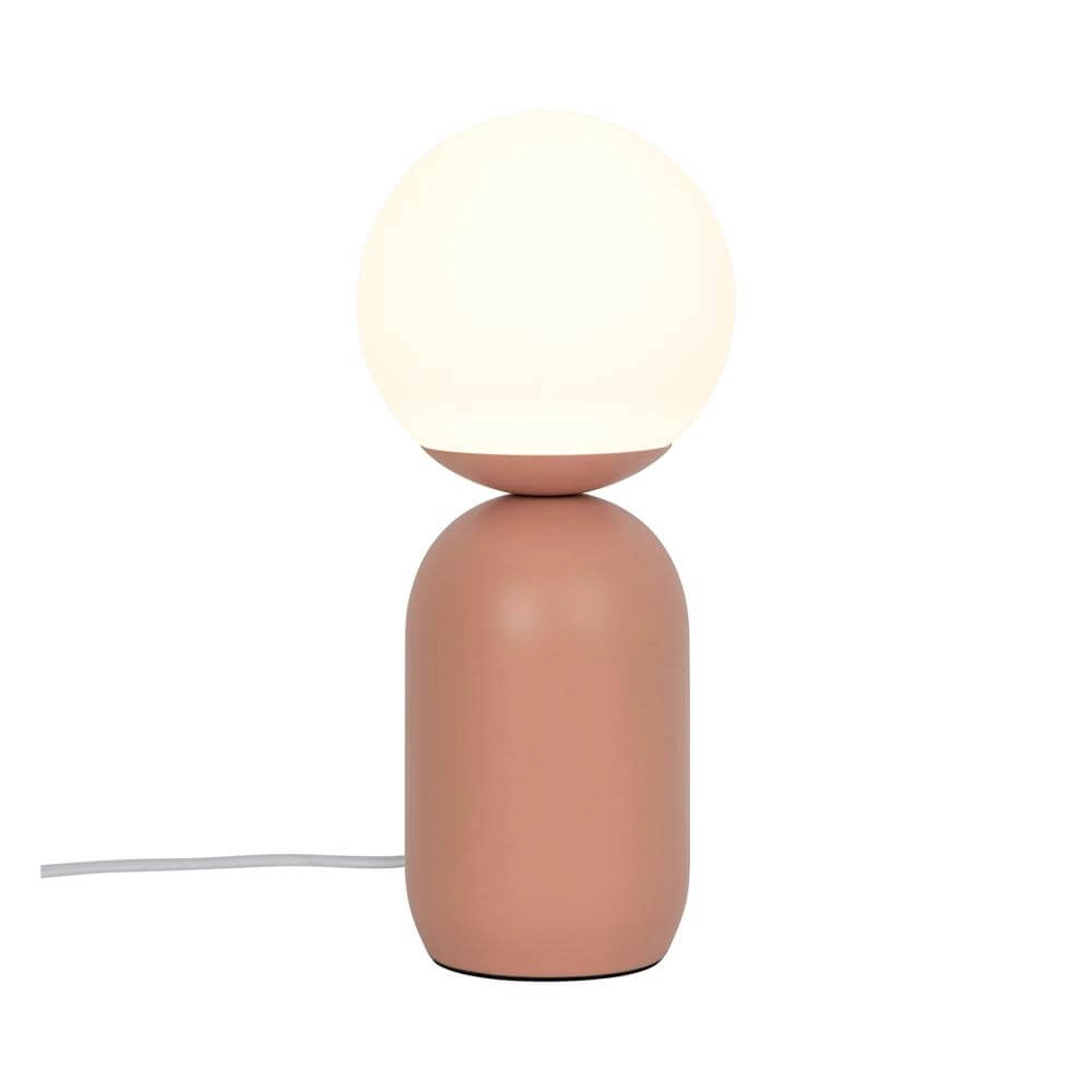 Lampe de table Notti terre cuite avec du blanc Nordlux 5704924011603