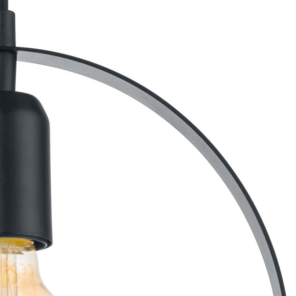 Lampe à suspension Bedington Round noir Eglo 9002759497842