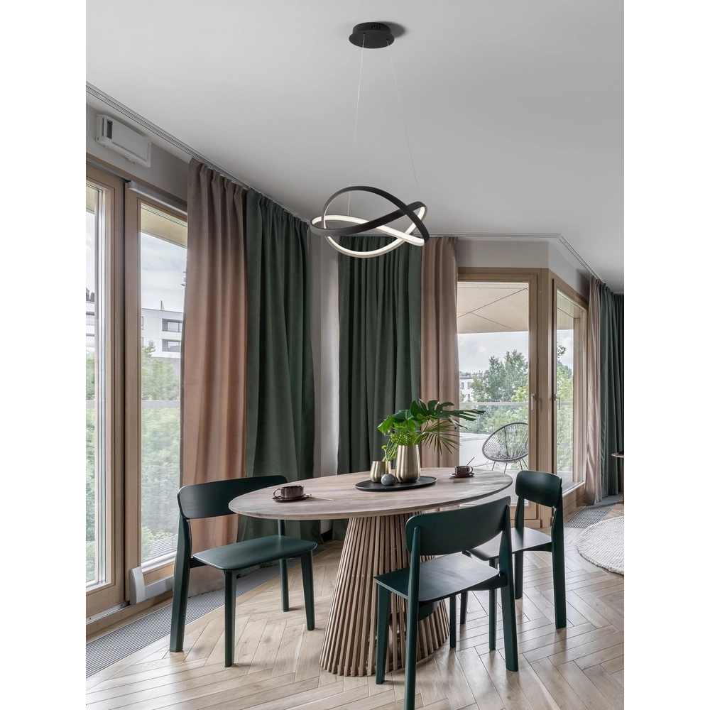 Suspension design Odrey noir avec or Lyora 5212017444738