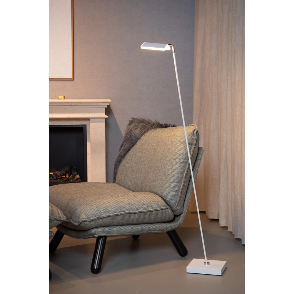 Lampe de lecture à LED Aaron Design White Lucide 5411212194046