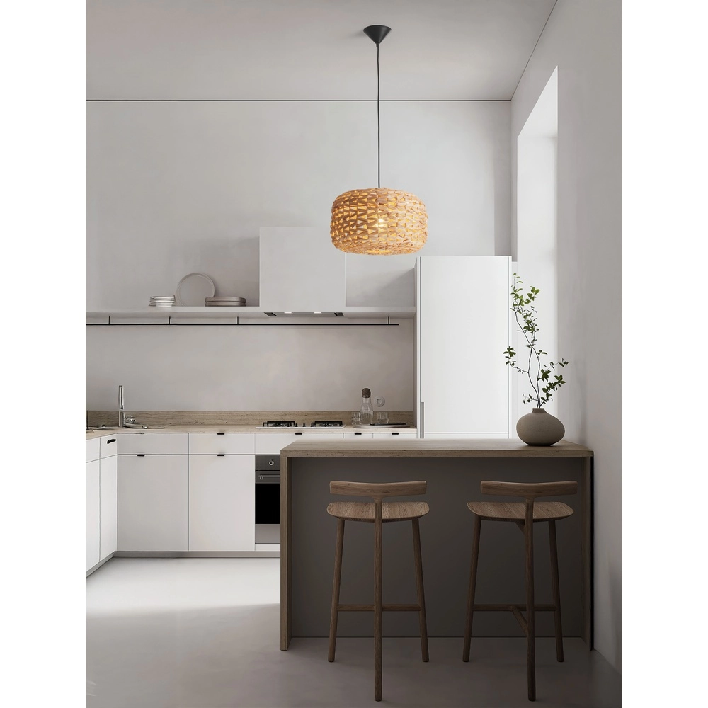 Suspension Ponn Rotin Ø 40cm Lyora 5212017477521