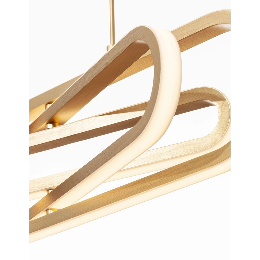 Suspension design Arte Ovale doré Lyora 5212017426017