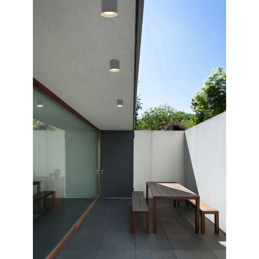 Projecteur de plafond élégant Alcala anthracite Globo 9007371389582