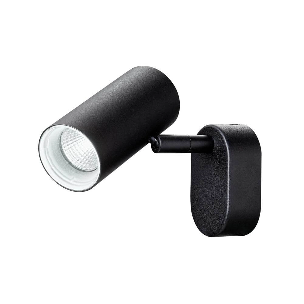 Spot monté en surface Noblo noir simple réglable SLV 4024163300445