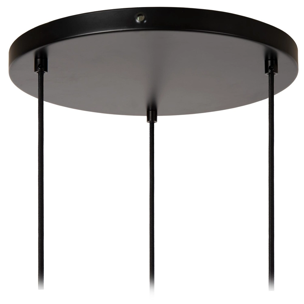 Lampe pendante de conception Monsaraz Verre vert et ambré Lucide 5411212452412