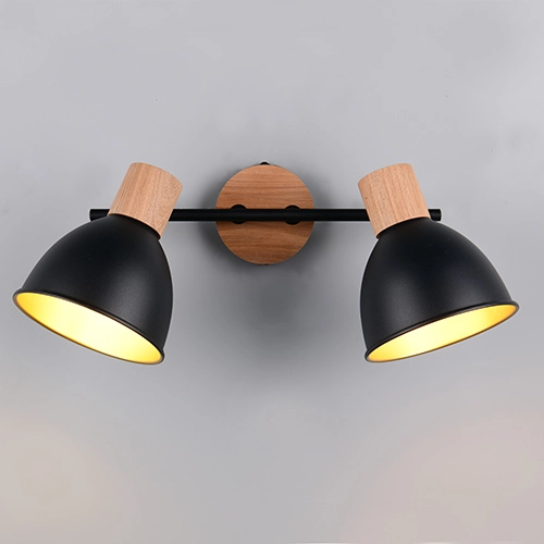 Lampe de plafond Delume Double Noir Trio 4017807672275