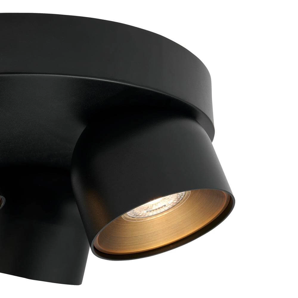 Point noir Pitcher 3 lumières directionnelles Nordlux 5704924016226