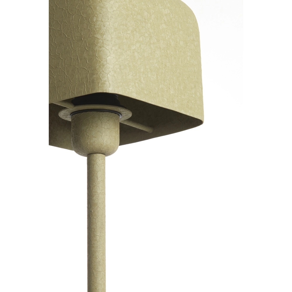 Lampe de chevet Elenie 13x13cm - vert olive mat Light & Living 8717807818661