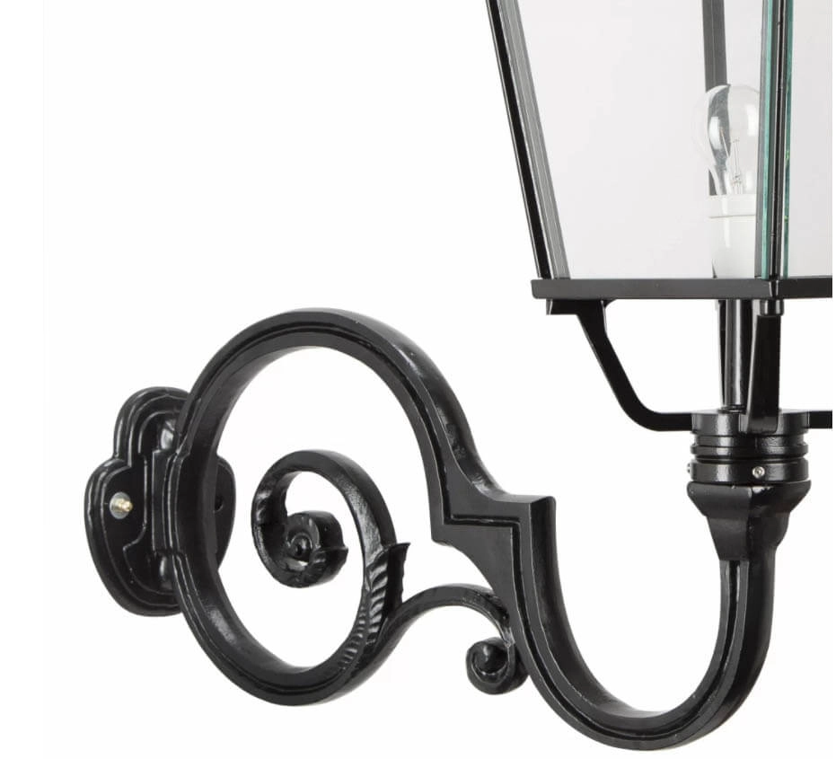 Ancienne applique hollandaise Singel XL noir KS 8714732114042
