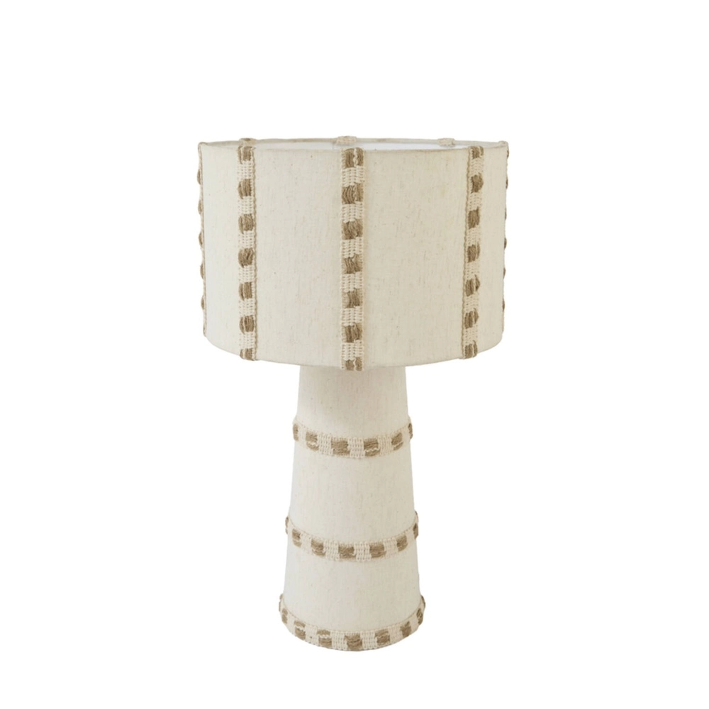 Lampe de table Vilu blanc Ø 30cm