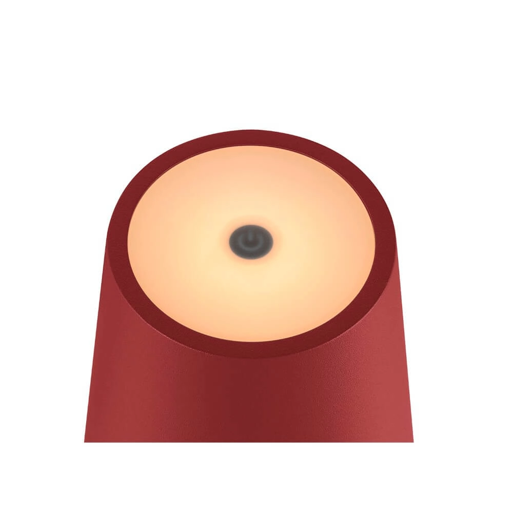 Lampe de table d'extérieur Vinolina Two rouge - rechargeable SLV 4024163288316