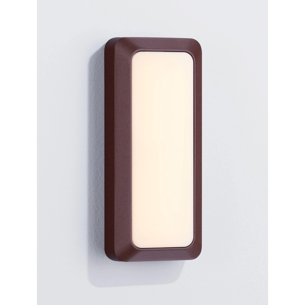Applique murale Appia rectangle brun rouille Applique murale Appia rectangle brun rouille