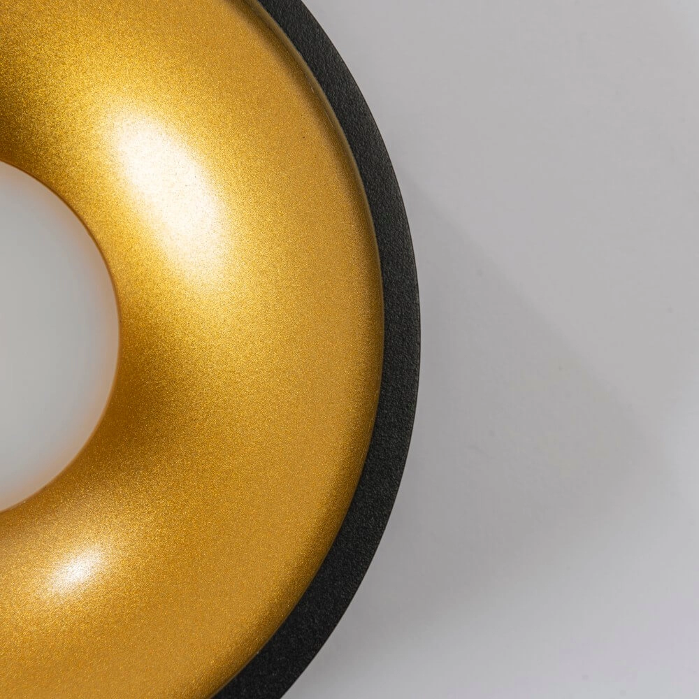 Spot de plafond led Orlando or noir Artdelight 8720701100039