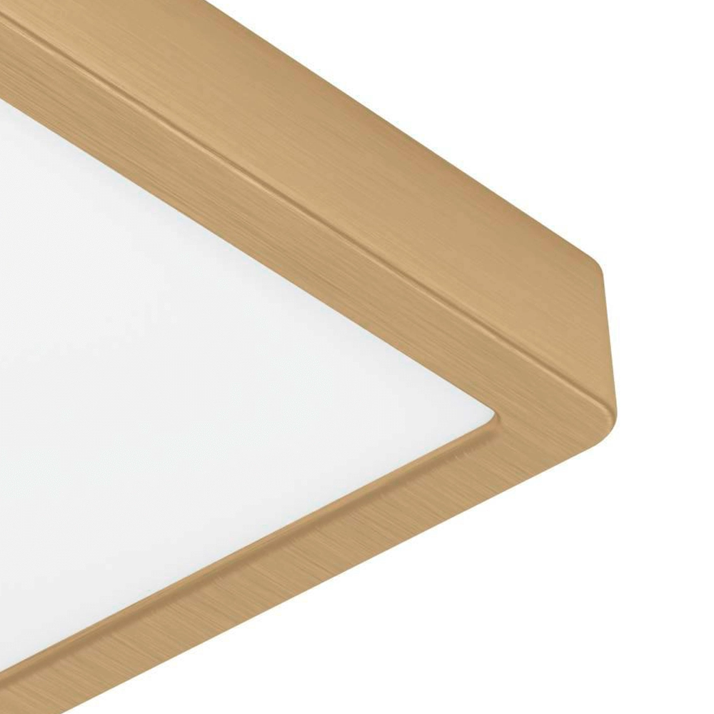 Plafonnier en laiton Fueva 5 21 par 21 cm Eglo 9008606229581