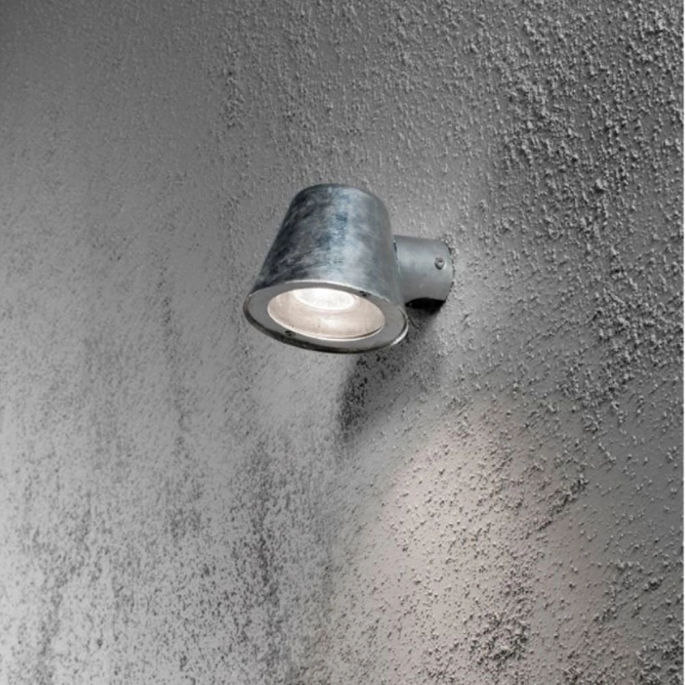 Spot murale Trieste 11cm gris zinc KonstSmide 7318307523324