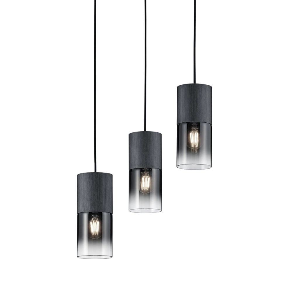 Lampe à suspension Robin vide 3 lumières Trio 4017807435696