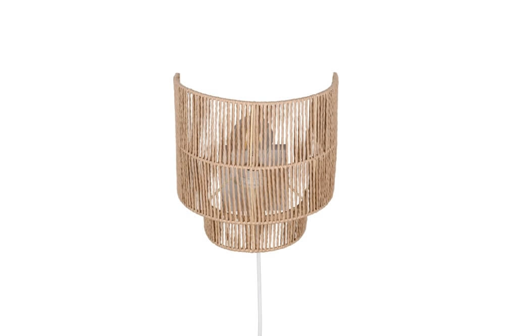 Applique murale Japandi Satna Rotin Trio 4017807636192