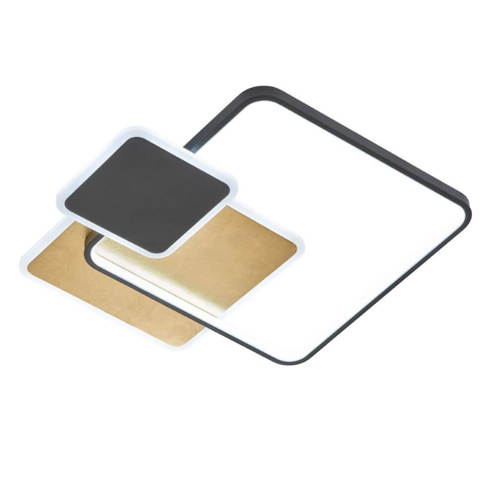 Plafonnier design Tomo carré mené Plafonnier design Tomo carré mené