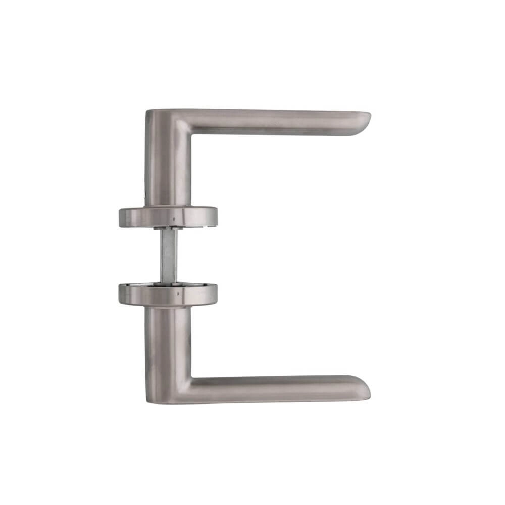 Poignée de porte design Massief Acier inoxydable à ressorts Intersteel 8714186052181