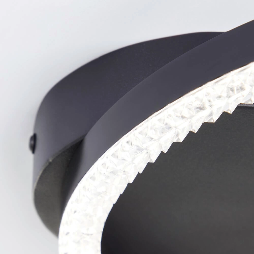 Plafonnier noir Aurelia noir Brilliant 4004353442117