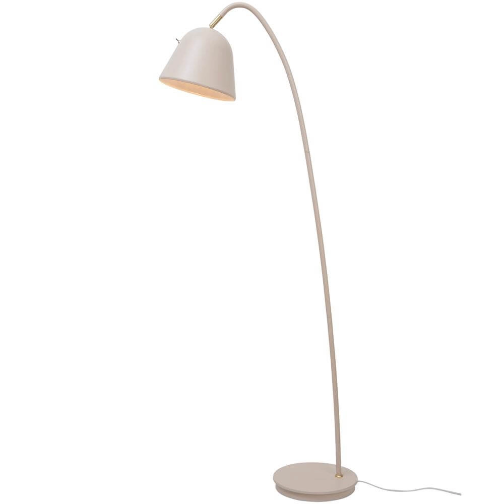 Lampadaire Fleur design brun sable