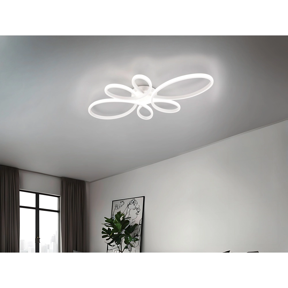 Plafonnier design Fly blanc Trio 4017807600858