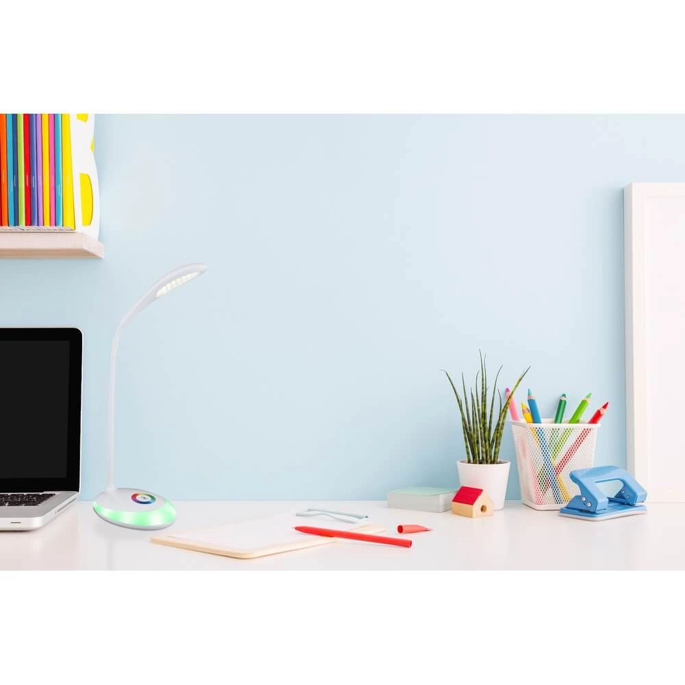 Lampe de bureau Minea blanc Globo 9007371334360