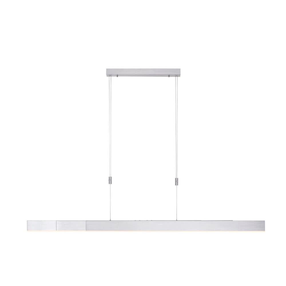 Lampe suspendue LED Pure-Moto métal brossé Paul Neuhaus 4012248363775