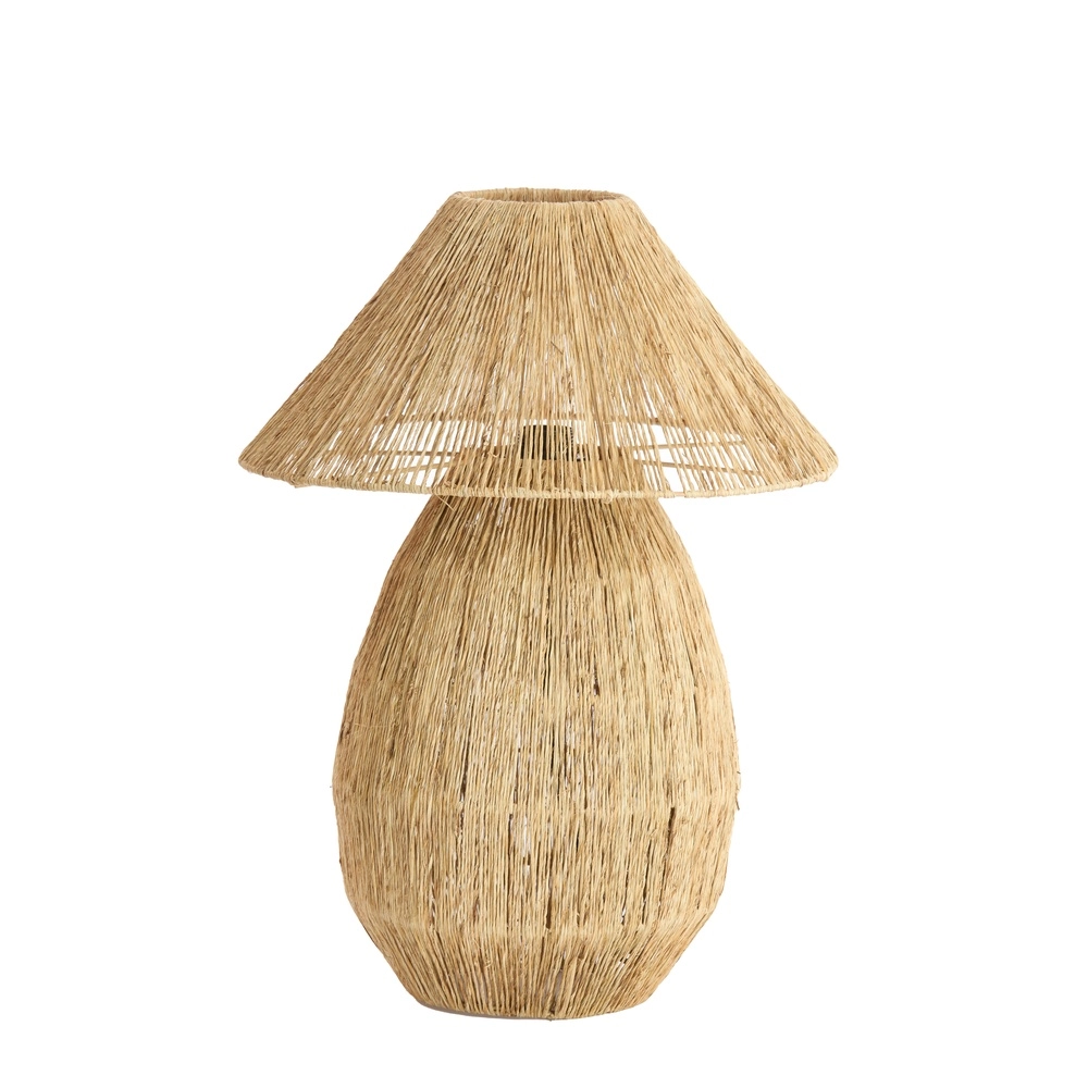 Lampe de table en jute Maruva Ø ombrage de 40 cm