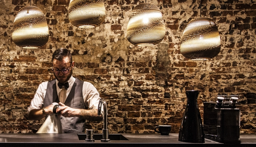 Binky 210 Lampe pendante en carton Ø 21cm Think Paper 8720165407316