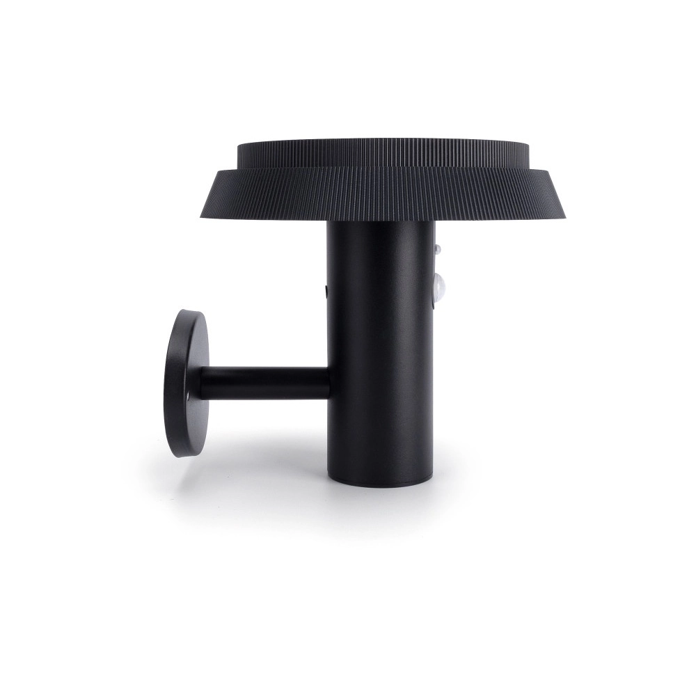 Lampe d’extérieur True Noir - Solaire - Avec détecteur de mouvement