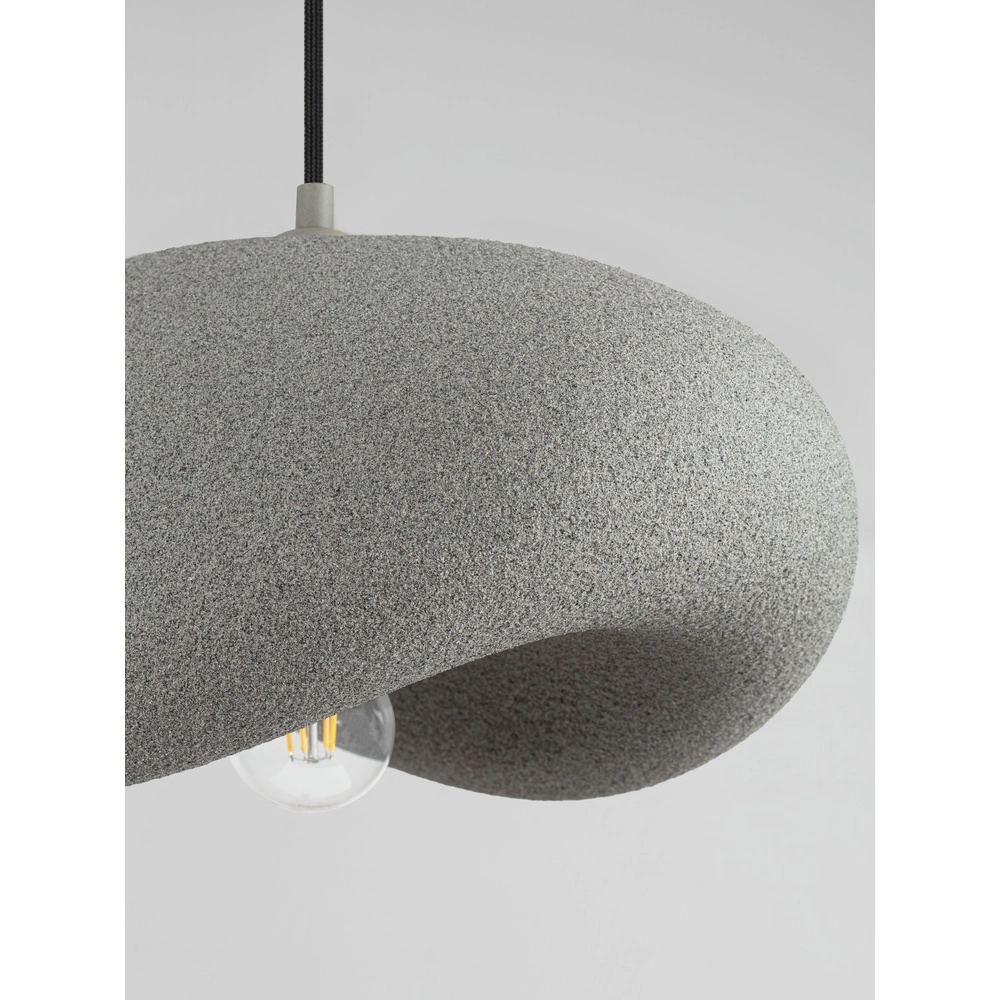 Lampe pendante moderne Bambel gris Lyora 5212017495778