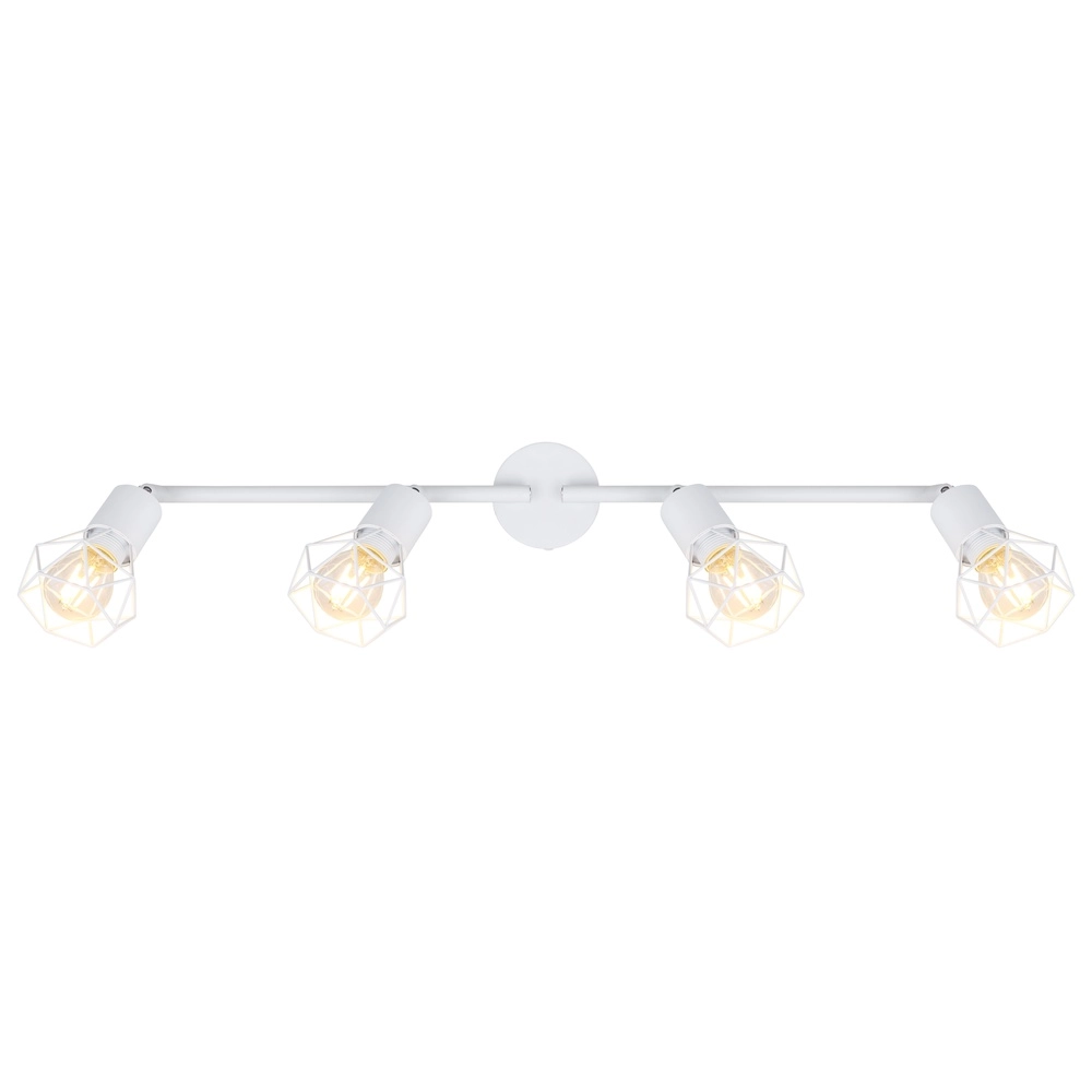 Lampe de plafond Xara I Blanc à 4 lumières Globo 9007371406999