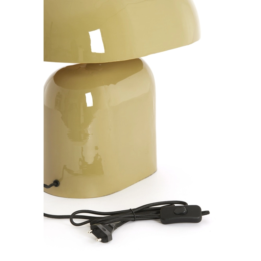 Lampe de table Todd ovale - taupe brillant Light & Living 8717807818920