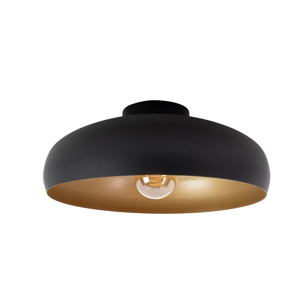 Lampe de plafond noire Mogano Ø 40cm - 1x E27 Eglo 9002759318499
