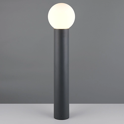 Lampe de jardin sphérique 80 cm Mures anthracite