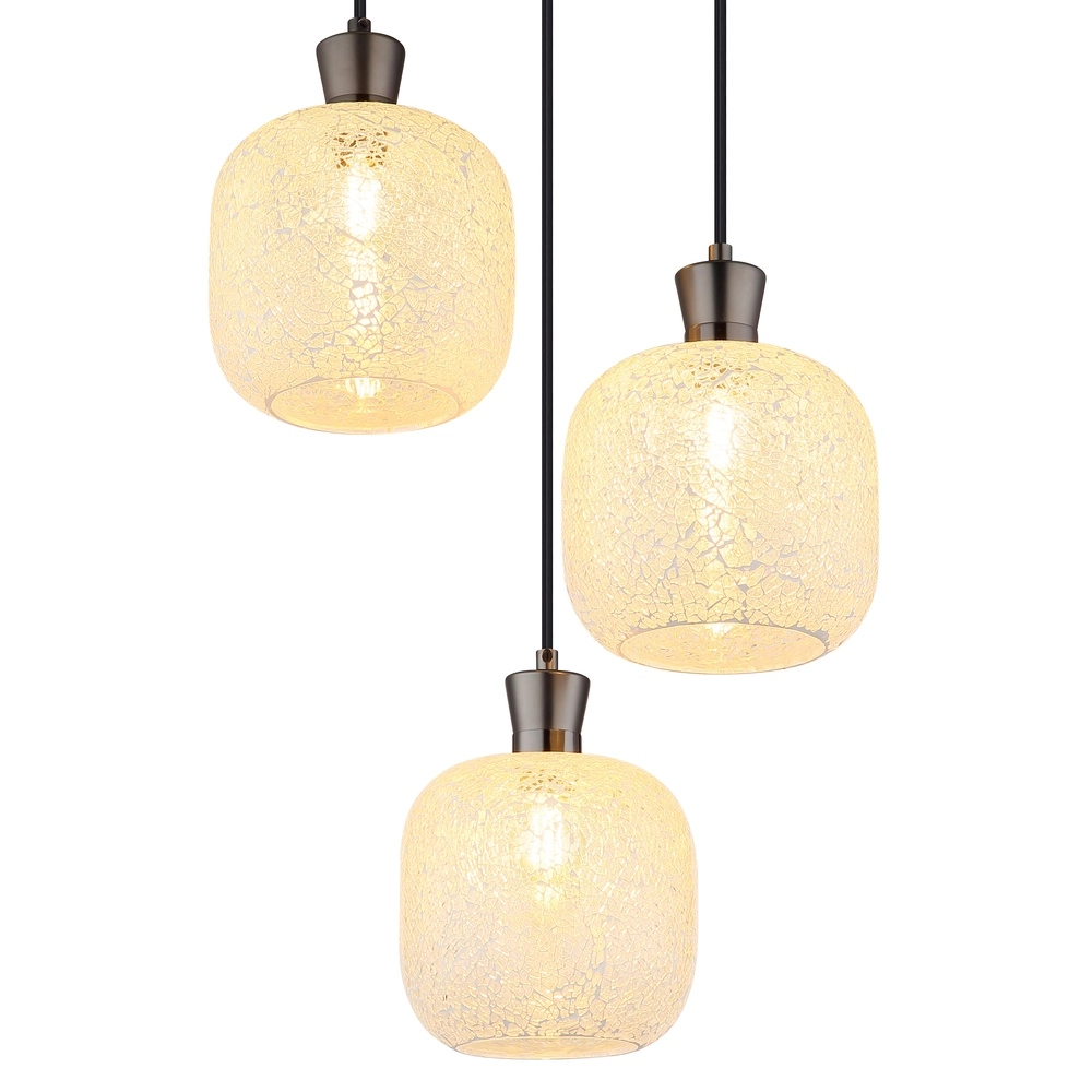 Lampe pendante à 3 lampes Brokana Bronze à fusil Globo 9007371578467