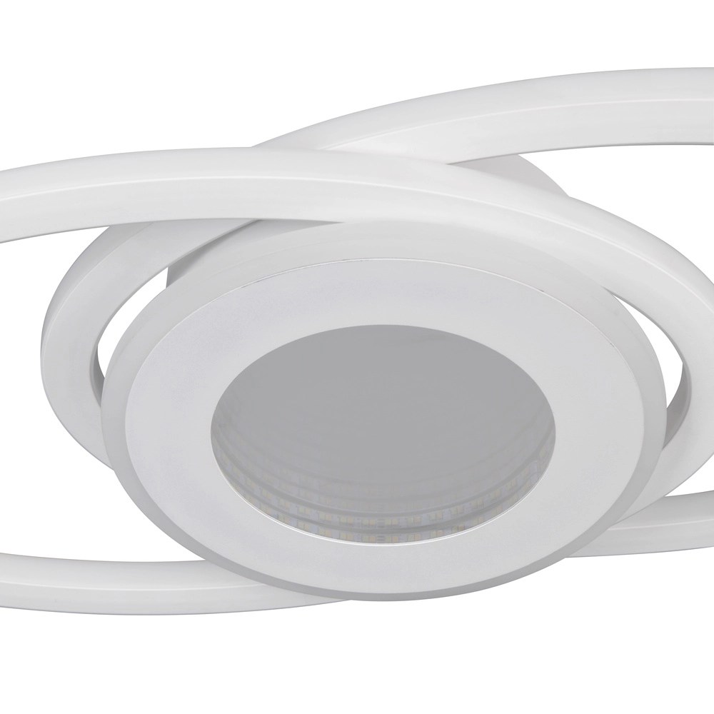 Lampe de plafond à design Deliva Blanc Trio 4017807707793