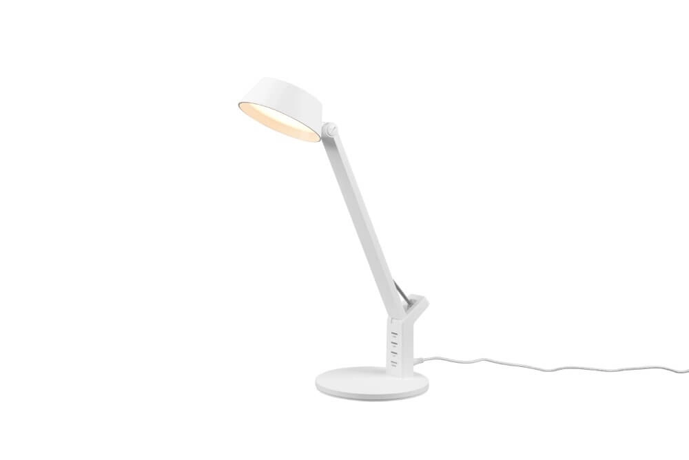 Lampe de table Ava blanc Trio 4017807502503