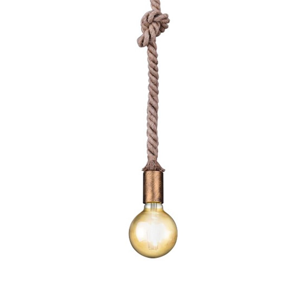 Lampe à suspension Cord pendule en bronze Trio 4017807408607