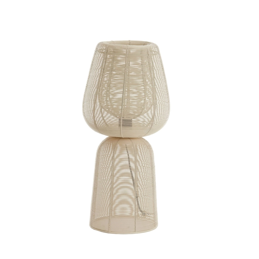 Lampe de table Aboso blanc Ø 24cm