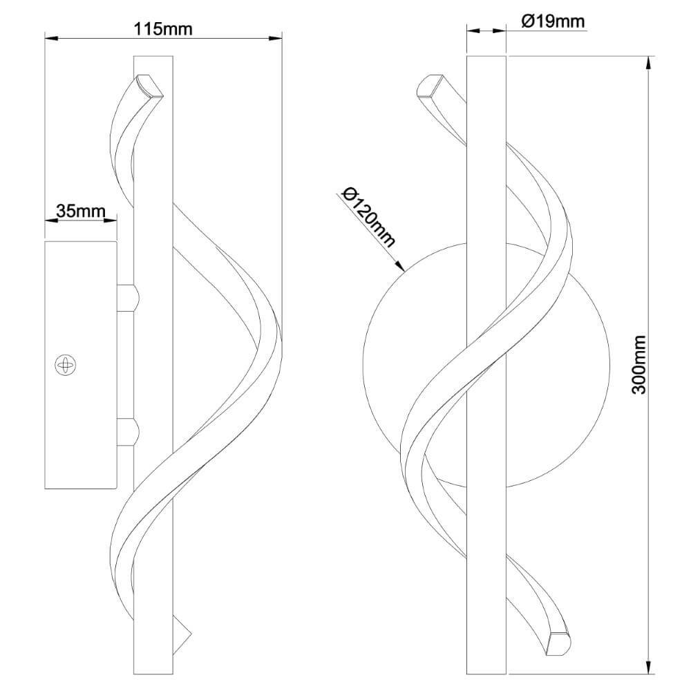 Applique design Eunice noir Brilliant 4004353425486