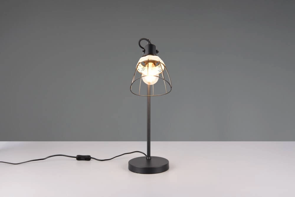 Lampe de table noire Jerome concevoir Trio 4017807637724