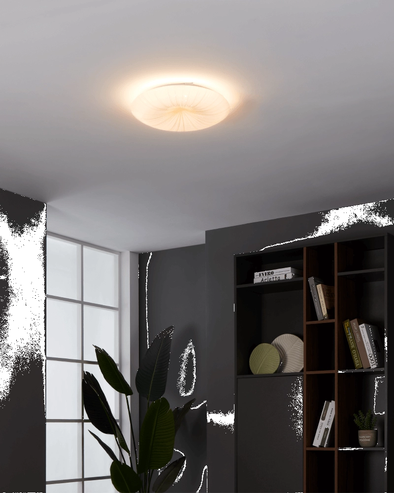 Plafonnier avec LED Nieves 1 Ø 31 cm Eglo 9008606239634