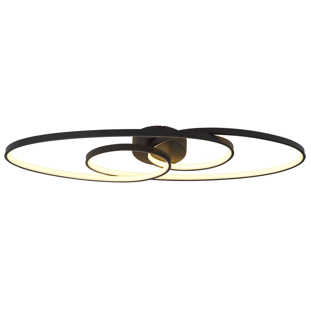 Lampe de plafond à design Spira Noir Globo 9007371569465