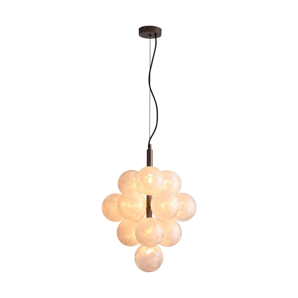 Lampe pendante de conception Frosty bronze