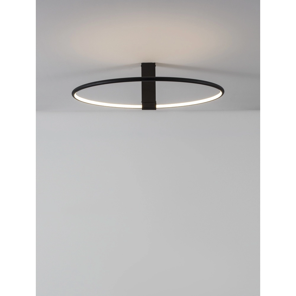 Plafonnier design Garve noir Ø 60cm