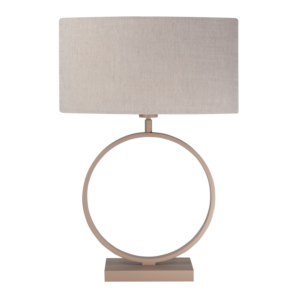 Lampe de table Siena brun sable 48cm